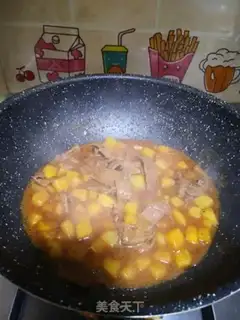 Make Black pepper potato beef step 6
