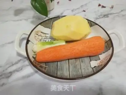 Make Carrot with potatoes step 0