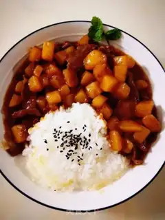 Make Black pepper potato beef step 8