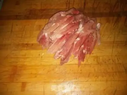 Make Squeeze meat soup step 1