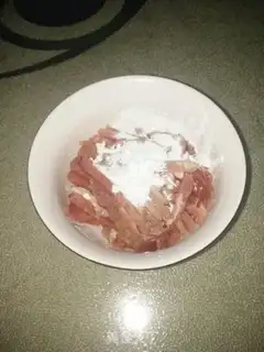 Make Squeeze meat soup step 2
