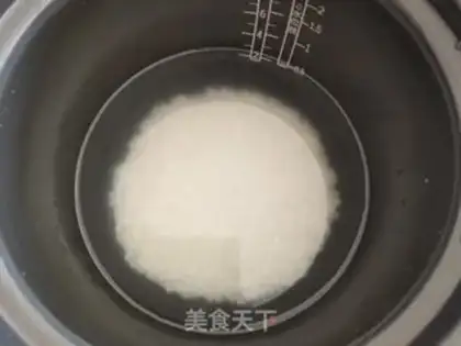 Make Steam rice step 1