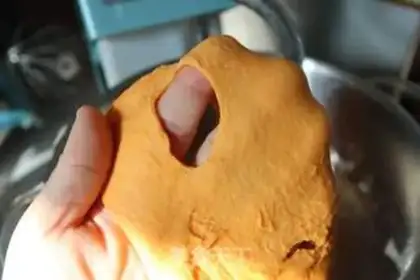 Make Pumpkin cheese toast step 2