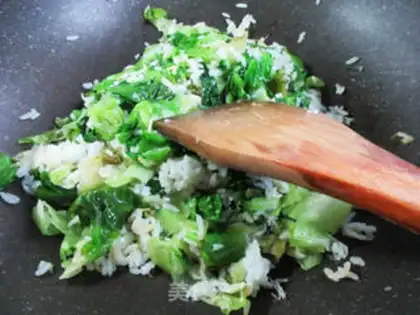 Make Shrimp rice step 4
