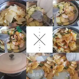 Make Spicy potatoes for ham step 2