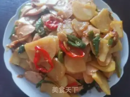 Make Spicy potatoes for ham step 3