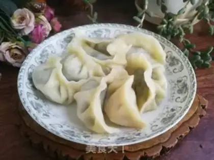 Make Fresh meat mushroom dumplings step 13
