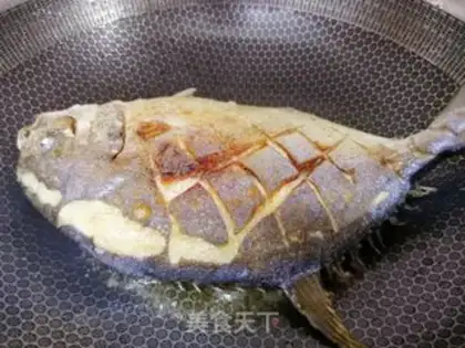 Make Red-burned even fish step 5