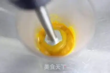 Make Pumpkin rice snack step 1