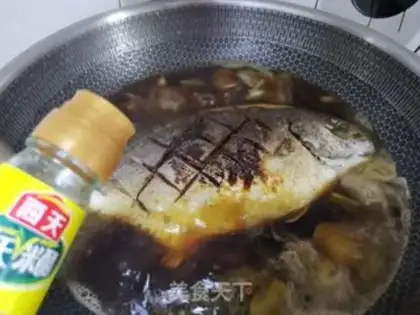Make Red-burned even fish step 10