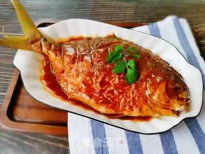 Make Red-burned even fish step 13