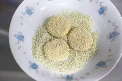 Make Pumpkin rice snack step 7