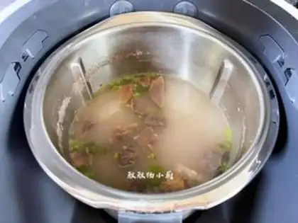 Make Pork groin soup step 9