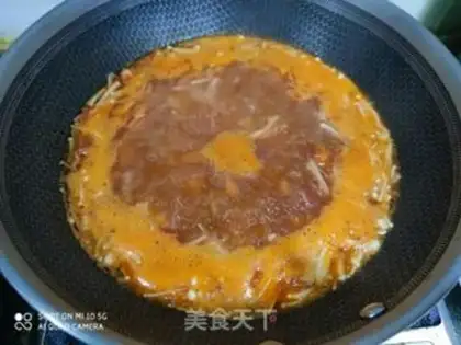 Make Tomato tofu fat cow soup step 5