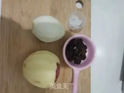 Make Cinnamon apple pear soup step 0