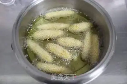 Make Pumpkin rice snack step 13