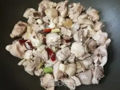 Make Chicken leg and stew step 10
