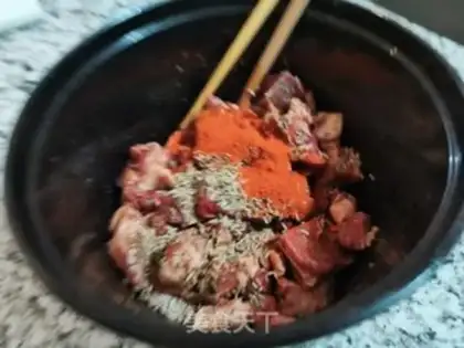Make Air-cooked lamb step 2