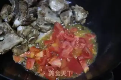 Make Tomato chops step 3