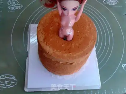 Make Barbie Mermaid step 3