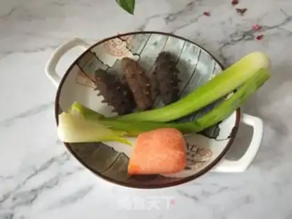 Make Burning sea cucumber step 0