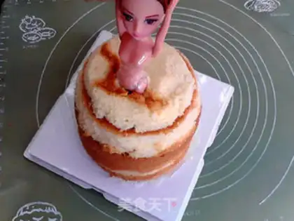 Make Barbie Mermaid step 4