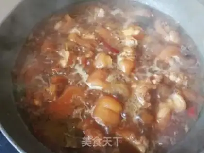 Make Red burning pig hoof step 18