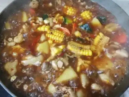 Make Chicken leg and stew step 19