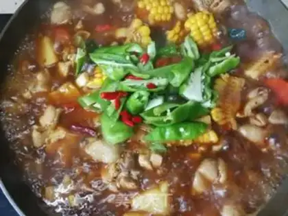 Make Chicken leg and stew step 20