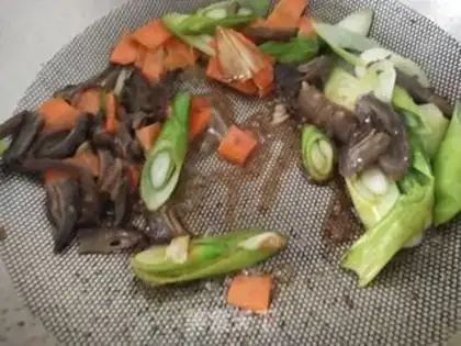 Make Burning sea cucumber step 4