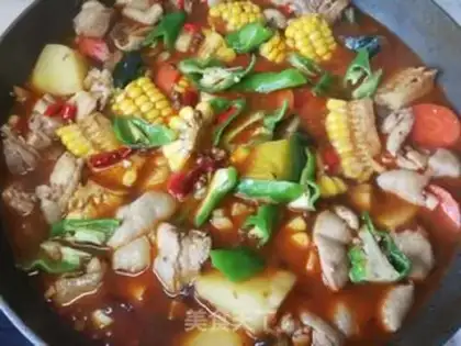 Make Chicken leg and stew step 21