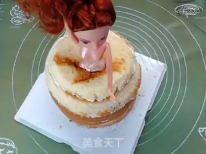 Make Barbie Mermaid step 8