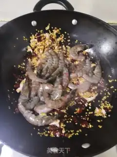 Make Spicy shrimp step 5