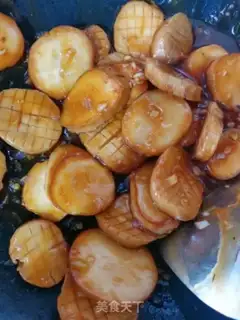 Make Apricot mushroom step 9