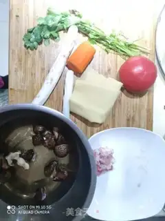 Make The potion soup mushroom soup step 1