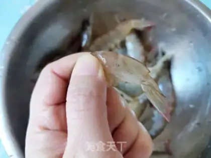 Make Air fryed pepper shrimp step 3