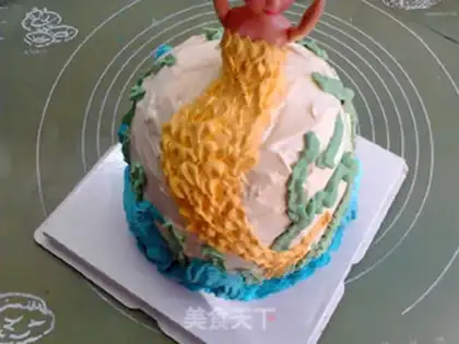 Make Barbie Mermaid step 13