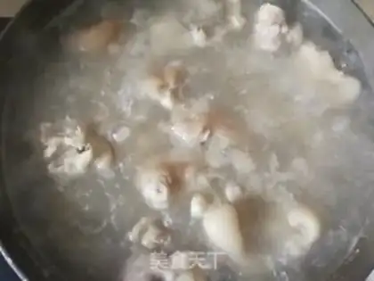 Make Pig hoof and soybeans step 4