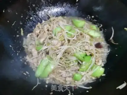 Make Smelt bean sprouts step 8