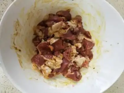 Make Homemade lamb string step 6