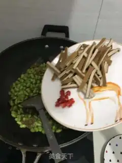 Make Meat-cracked soybeans step 5