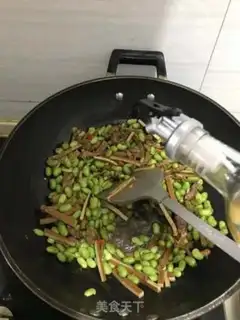 Make Meat-cracked soybeans step 6