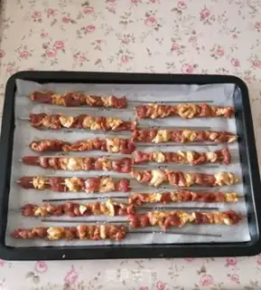 Make Homemade lamb string step 11