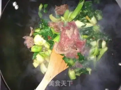 Make Cream beef step 2