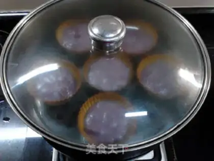 Make raisin, black rice cake step 9