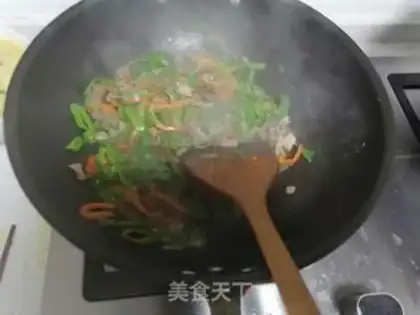 Make Chicken and pepper step 4