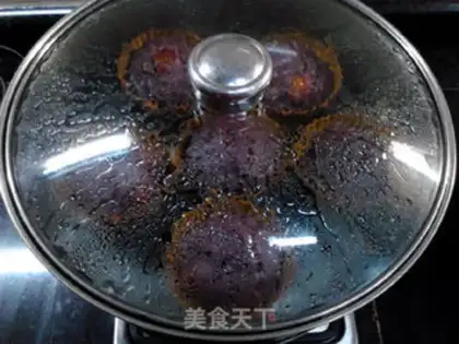 Make raisin, black rice cake step 10