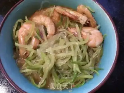 Make Shrimp fan radish soup step 14