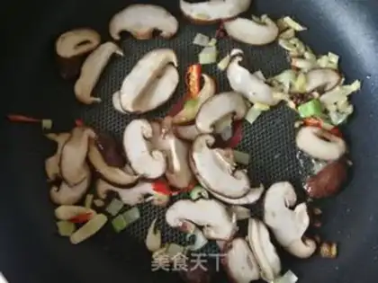 Make Carrot mushrooms, kerosene step 4