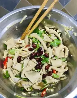 Make Goose intestines step 4